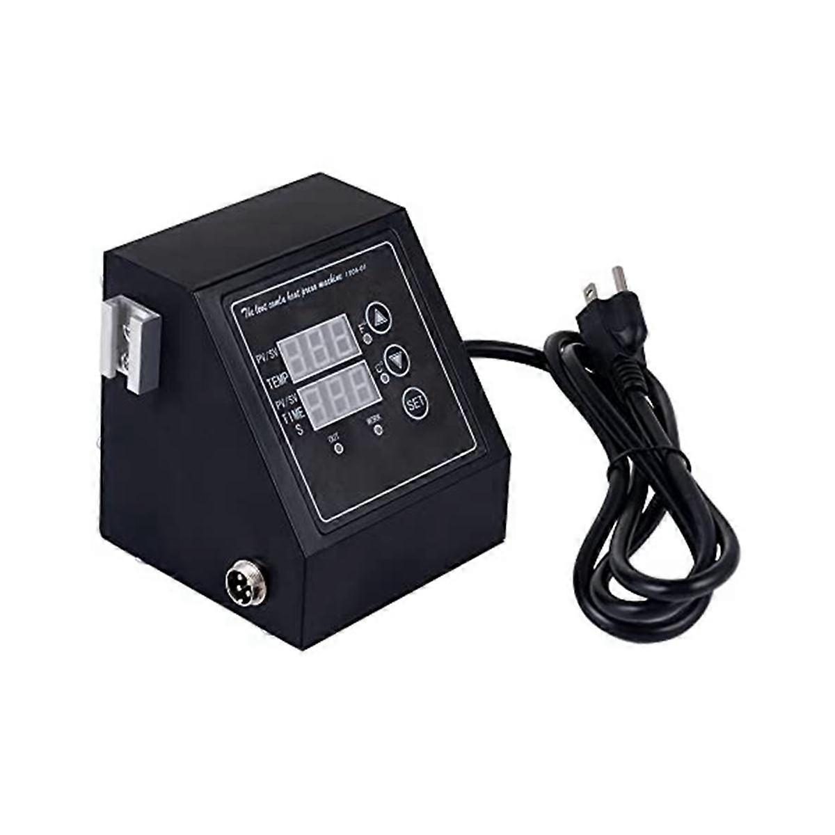 Heat Press Control Box Replacement Digital Panel Accessory Machine 1400W Temperature Controller 110