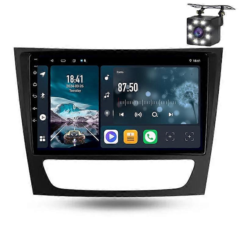 Android 14 Car Radio For Benz E Class S211 W211 CLS C219 2002-2010 Auto Multimedia Player