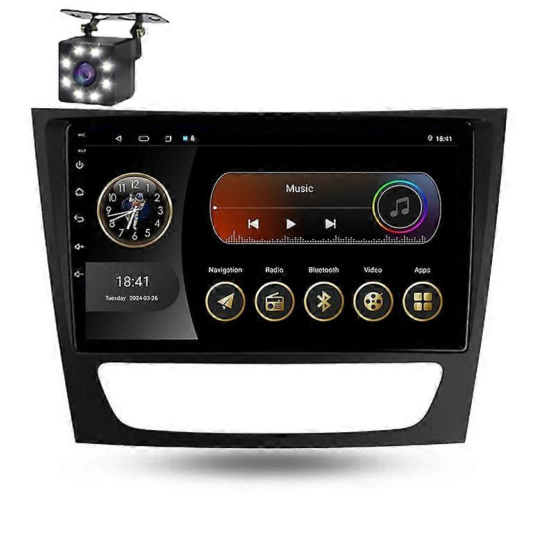 For Benz E Class S211 W211 CLS C219 2002-2010 Car Radio Multimedia Video Player Carplay Navigation