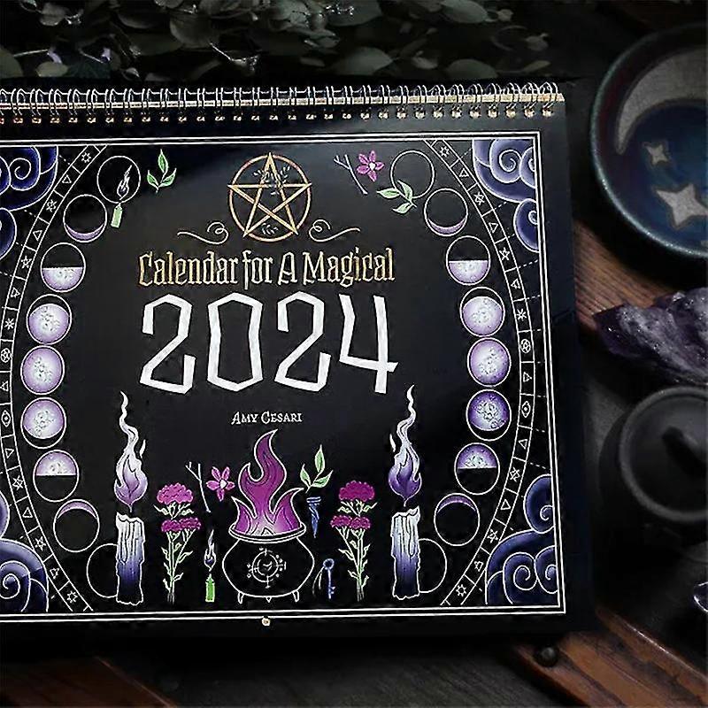 2024 Calendar For A Magical Wall Calendar Practical Magic For Everyday Living