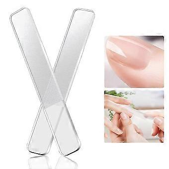 Glass Nail Shiner - Nano Glass Nail Files Crystal Nail Buffer Shine Polisher For Natural Fingernail