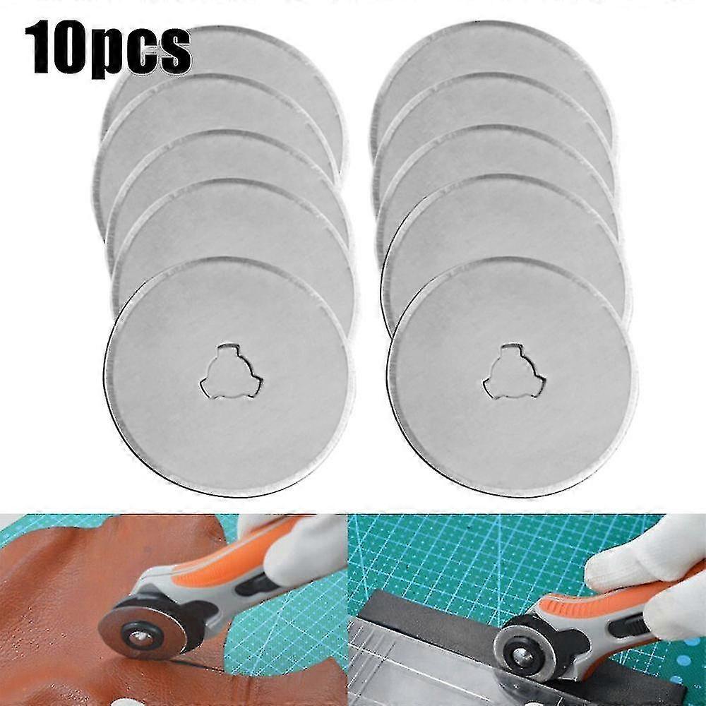 10pcs Rotary Cutter Replacement Blade Roller Sewing Cutting Home Tools