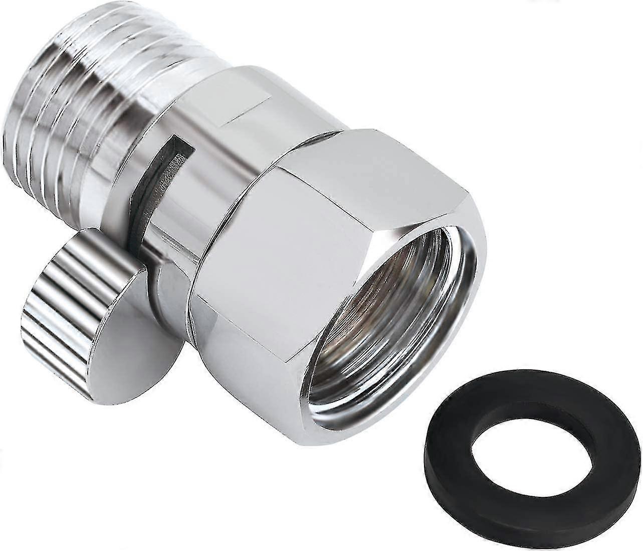 Shower Head Stop Valve Flow Control Stop Valve T Flow Brass Universal Replacement Part