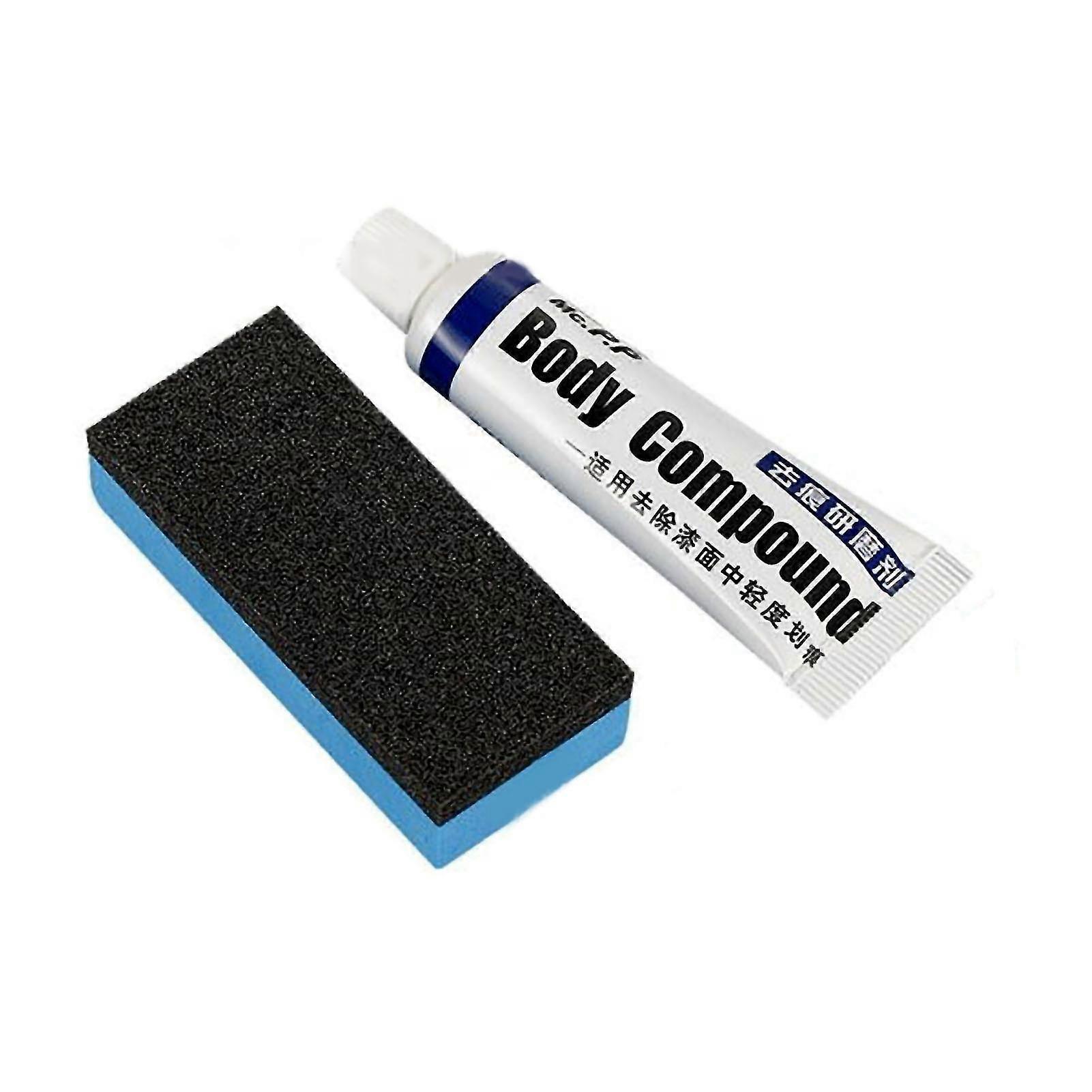 Car Body Paint Care Scratch Removal Agent Polishing Wax Repair Tool with Soft Sponge Pad