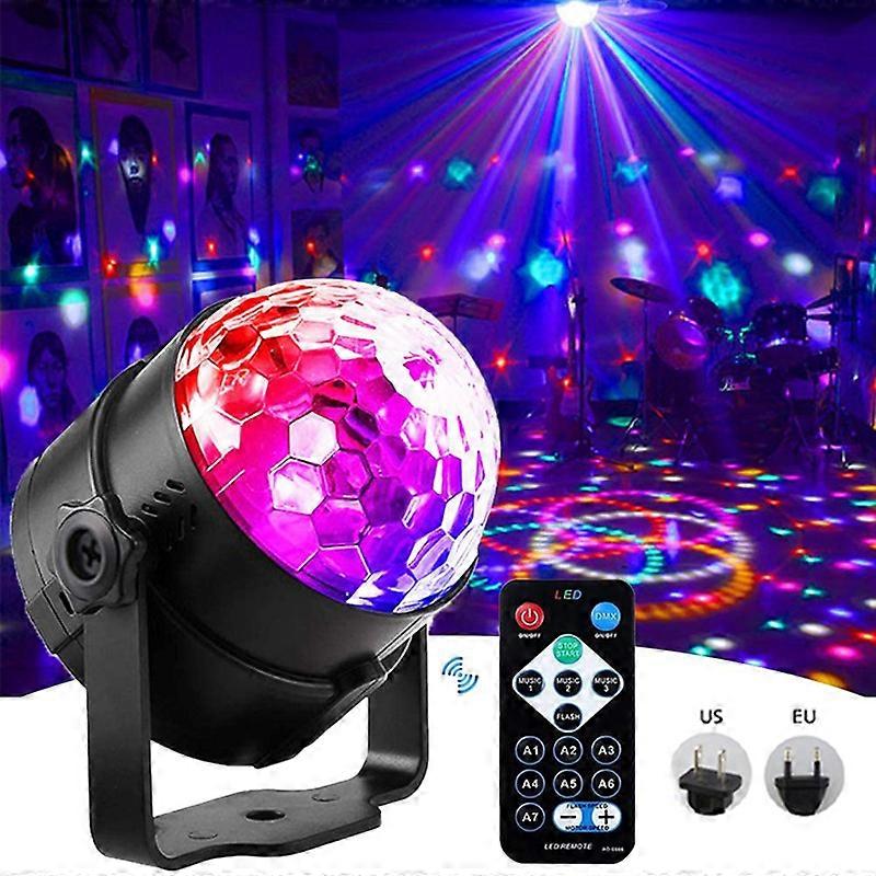 Disco Lights Mini Disco Ball LED Party Lamp DJ Ball Lights with Remote Control