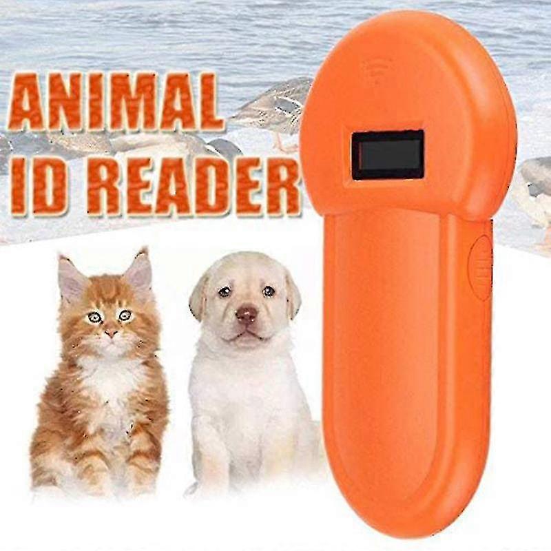 Animal Chip Reader, Animal Chip Dog Reader, Microchip Handheld Animal Scanner, Animal Id Reader, Built-in Buzzer, Usb Charging, For Pet Identification
