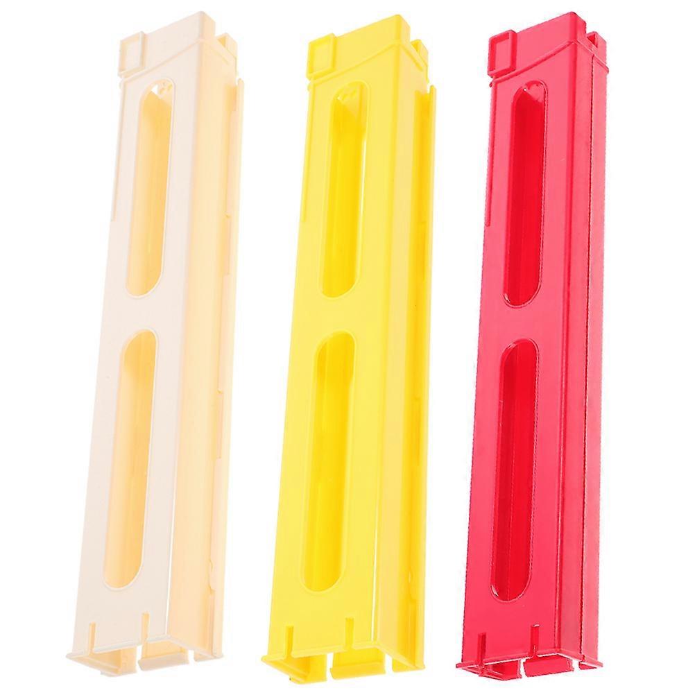 3 قطع دومينو قطار كليب دومينو تمديد الملحقات أطفال دومينو قطار اللعب (نمط عشوائي)