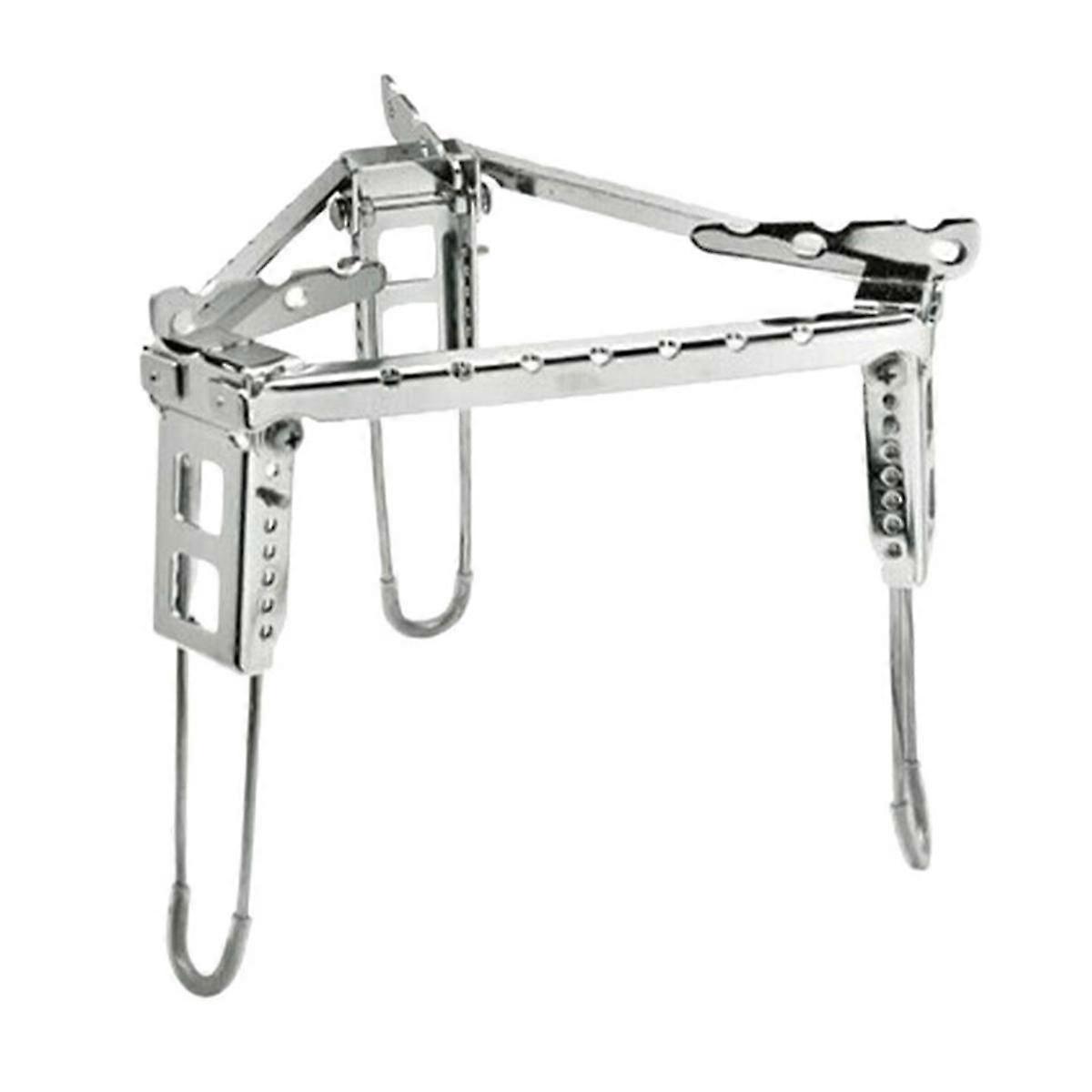 Foldable Triangular Stove Rack Portable Multifunctional Triangular Stove Rack Suitable for Picnics,