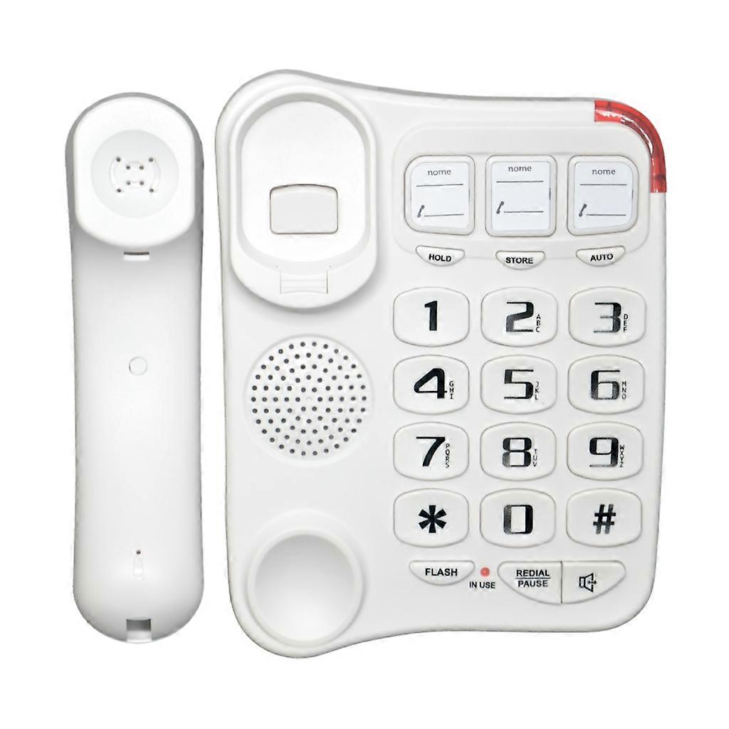 TCF-2300ビッグボタン固定電話デスクトップ電話-増幅音