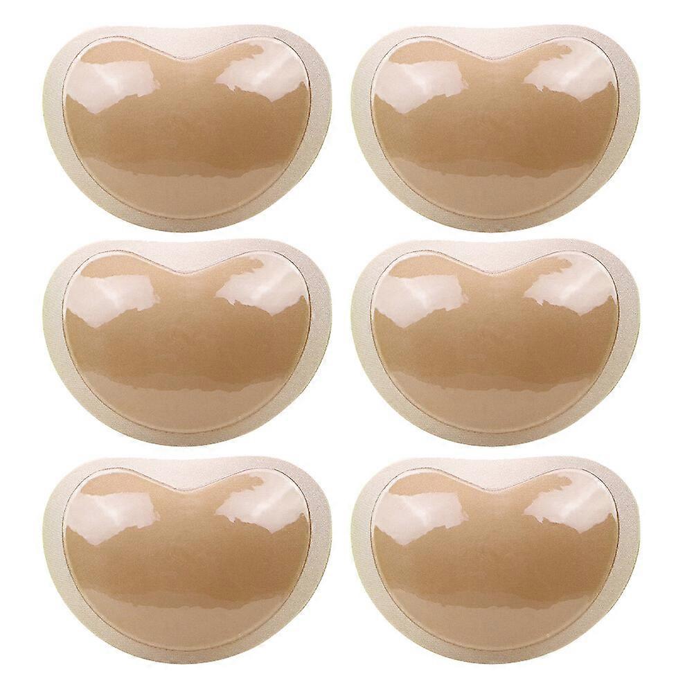 3 Pairs Bra Inserts Padded Heart Shape Push Up Bra Pad Inserts Sports Bra Liners