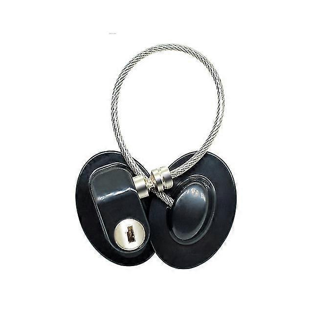 1pcs Black Non-perforated Limit Lock-MXBC