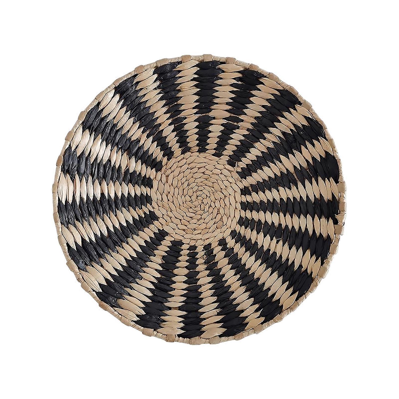 2024 חדש, עיצוב סלסילת קיר בוהמית - ארוג אריג ייחודי נצרים נצרים תלויים סלסלות דקורטיביות - קיר ראטן סלסלת אמנות לאחסון או מתנה לכפרי 