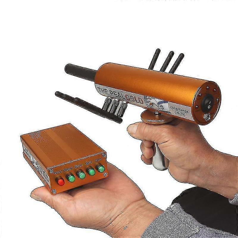 The Real Aks Long Range Professional Metal Detector 6 Antennas Underground Gold Detector Search Range 800m Depth 14m