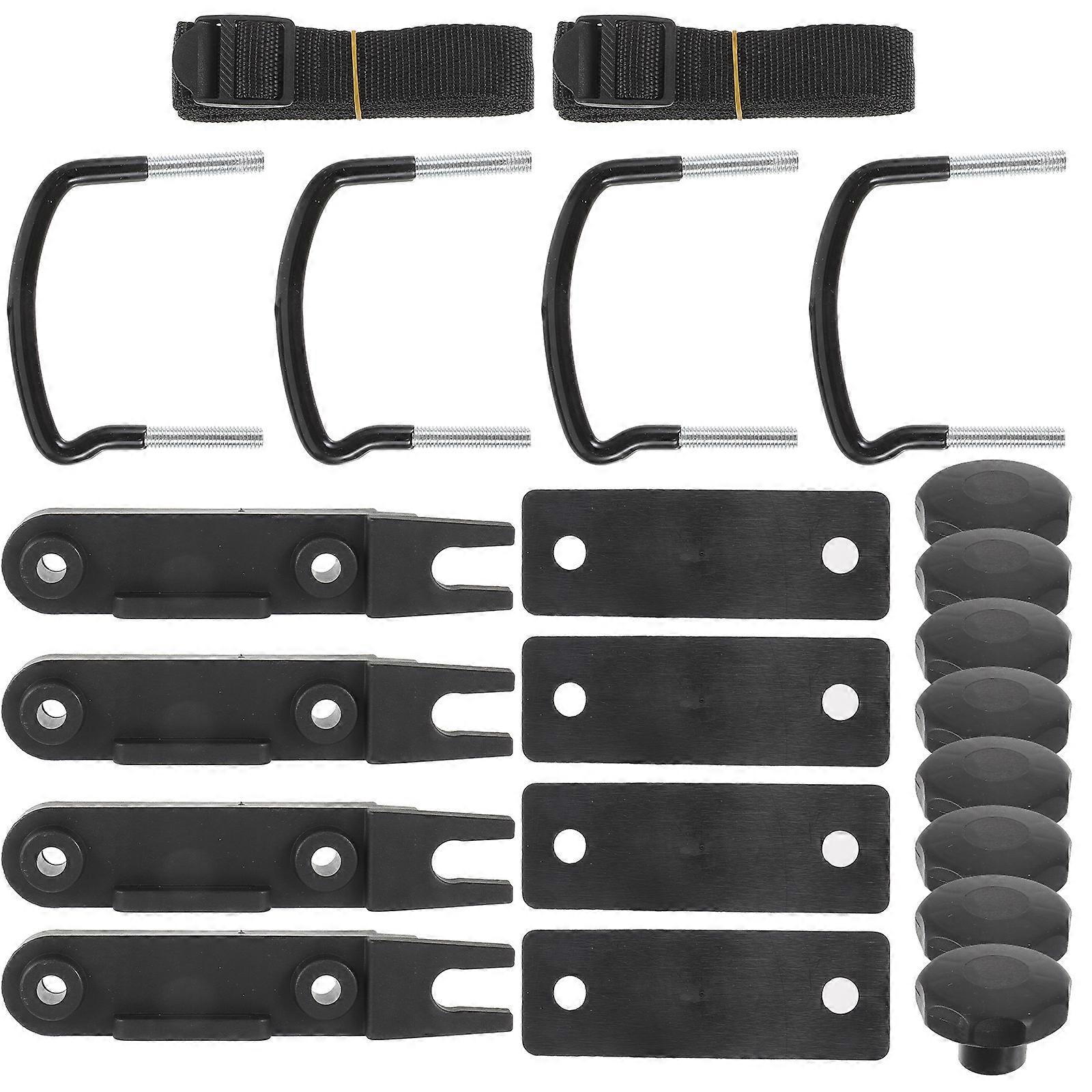 1 Set Roof Rack Mounting Bracket U Bracket Cargo Carrier Rack Bolt Accessory