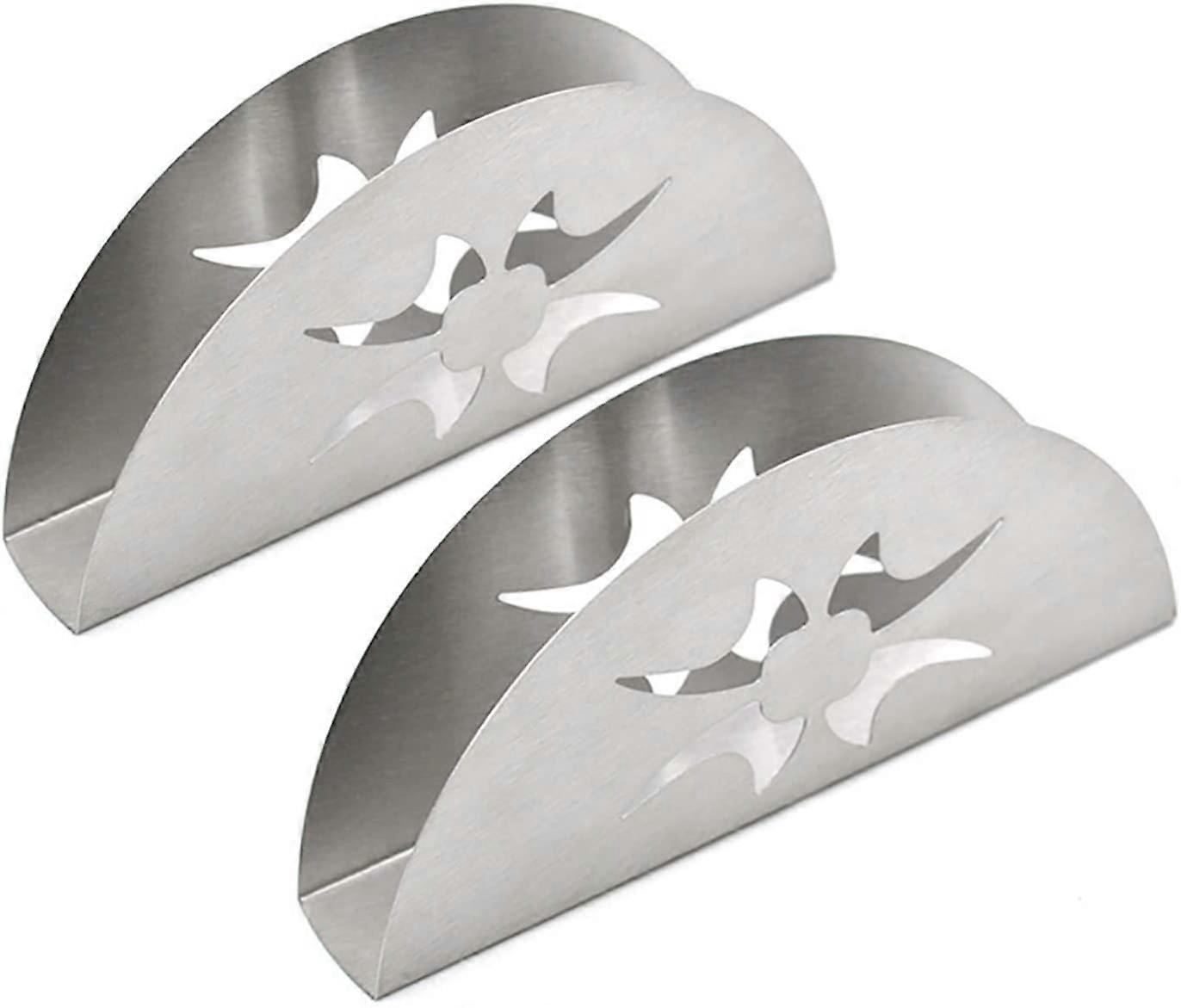 2-piece fan-shaped napkin holder pattern