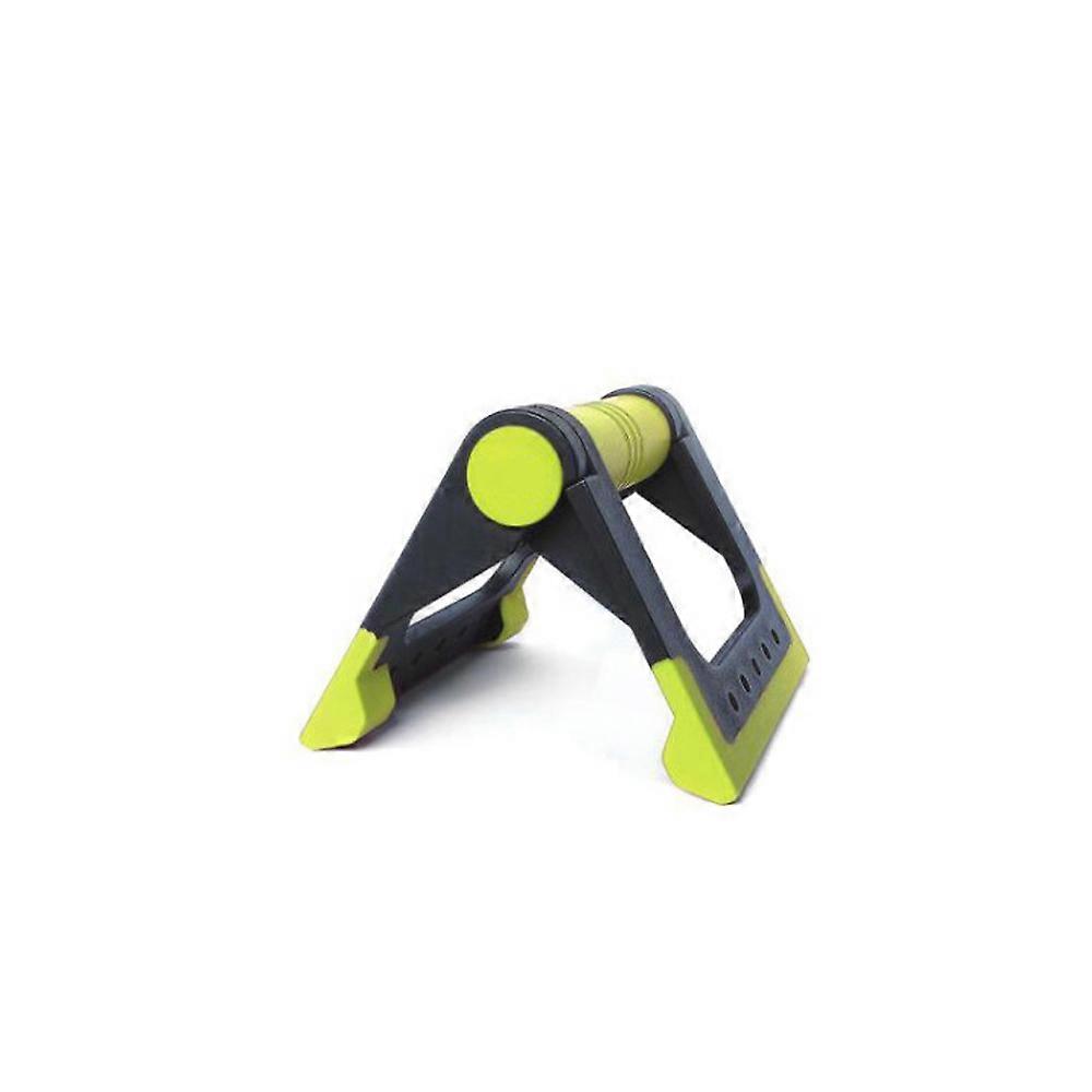 Foldable Slip Resistance Pushup Bar Stands With Padded Handles For Workout(1 Pcs, Green)