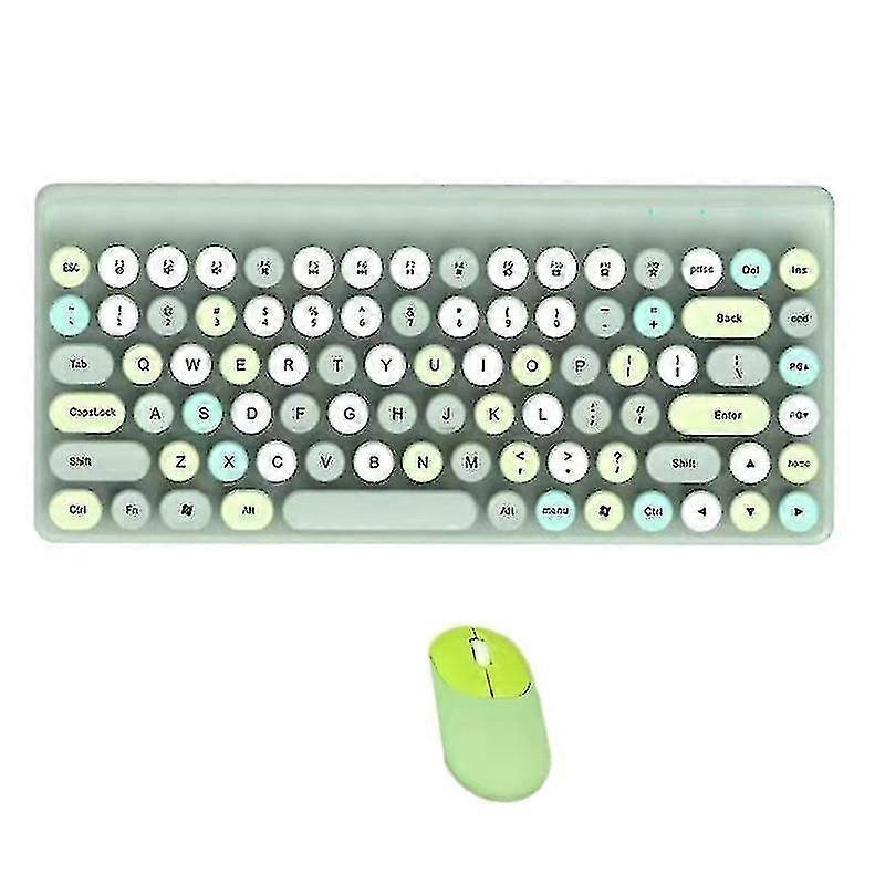 Game Keyboard Usb Wireless Mix Color Round Keycap Detachable Key Cap Game Mouse