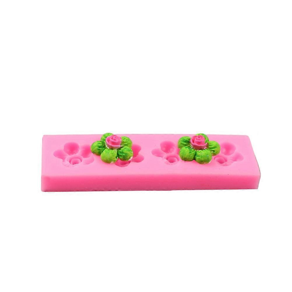 QingHai Mignon Fleur Silicone Gteau Dcor Moule Fondant Chocolat Argile Savon DIY Moule Outil