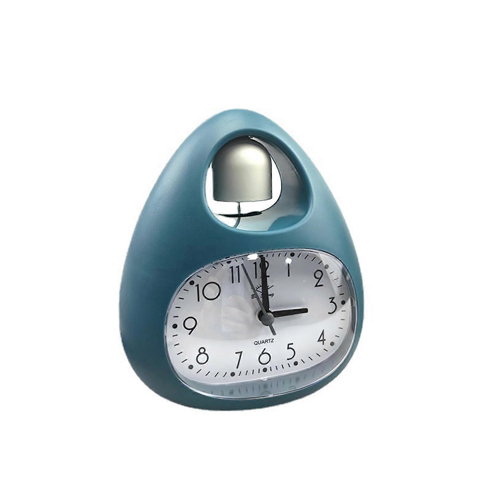 Alarm Clock Creative Digital Display Large Screen Nordic Style Electronic Alarm Clock with Night Light Daily Use QingHai