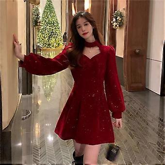 white christmas dresses NURSING COLLECTION: Easy To Love Emerald Velvet Mini Dress – Shop the Mint main image 1