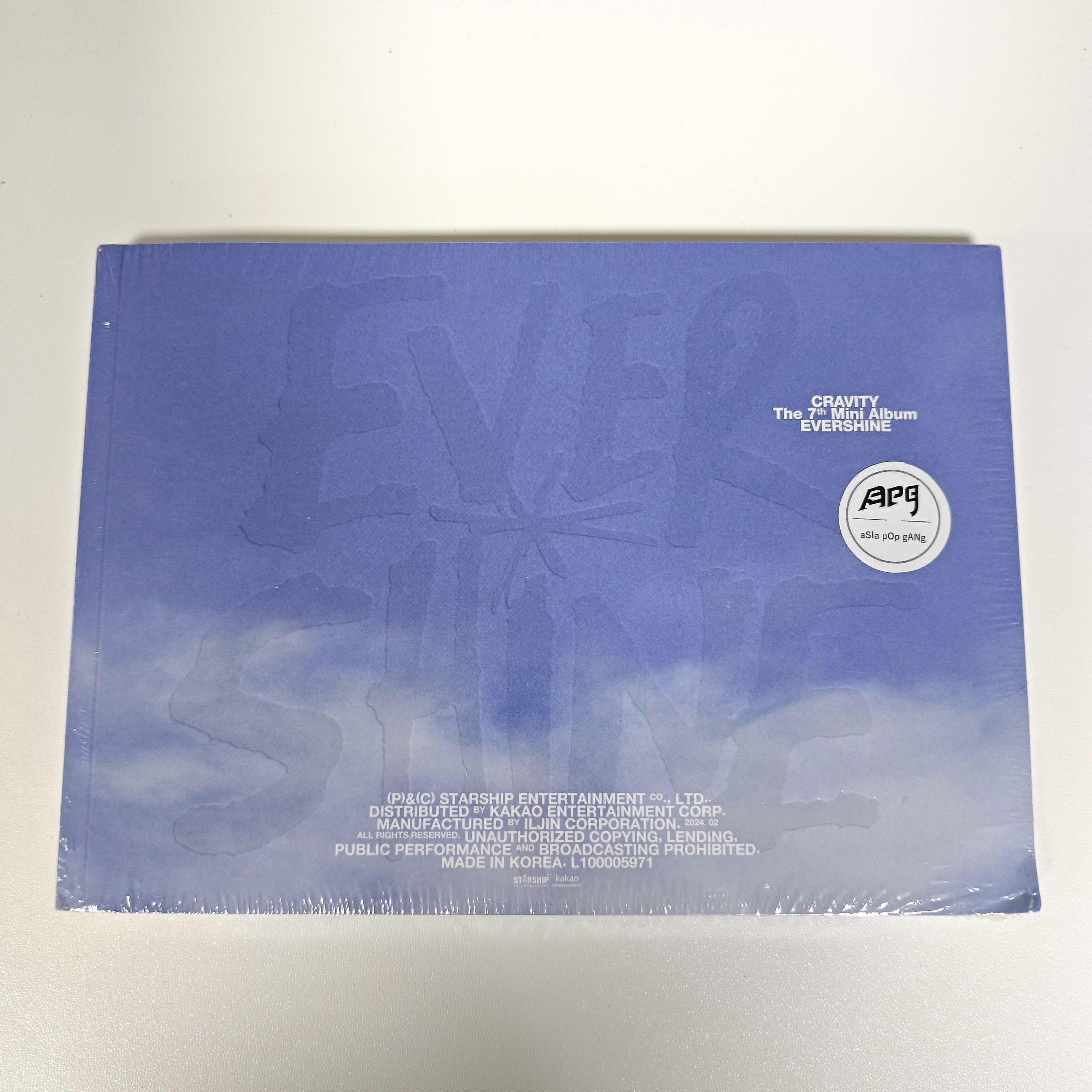 Album CRAVITY - [EVERSHINE] 7th Mini Sunrise version