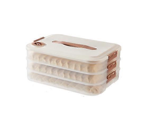 Dumpling storage box freezer refrigerator frozen dumplings multi-layer food grade wonton box household dumpling quick-frozen crisper