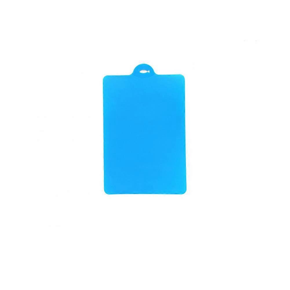 Plastic Elastic Bendable Cutting Board Kitchen Wear-proof Chopping Block Cooking Tool(Blue)