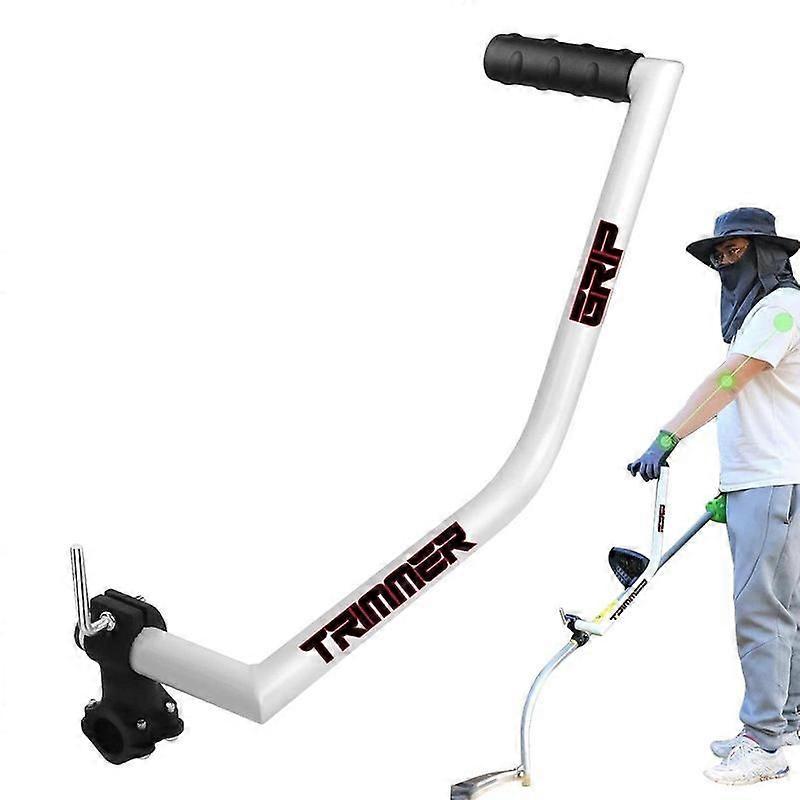 Ergonomic Trimmer Grip High Altitude Pruning Shears Tree Bracket Clamp Edger Attachment And Lawn Trimmer Handle For Lawn Mowers