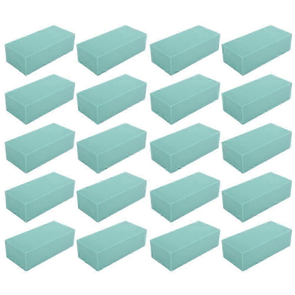 Υψηλής πυκνότητας Floral Mud Διάταξη, Foam Block Diy Flower Stand, χειροποίητο Floral Bouquet Foam Mud Αποξηραμένο Flower Mud Green