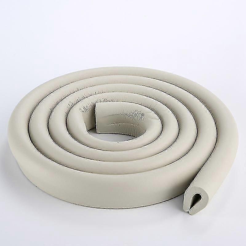 2m U Forme Sécurité Soft Coin Mousse Garde Coussin Pour Table En Verre Gris