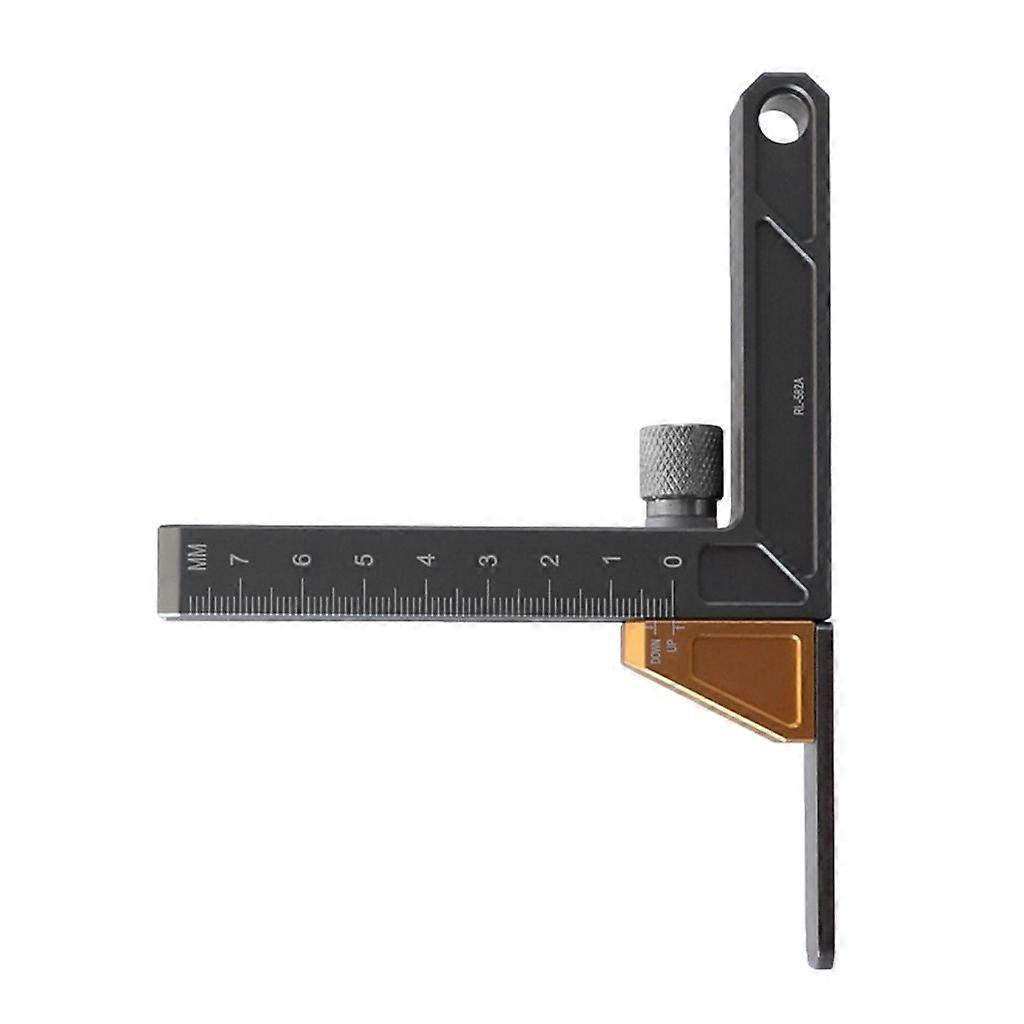 Woodworking Measurement Tool Inch/Metric Measuring Ruler Height Gauge