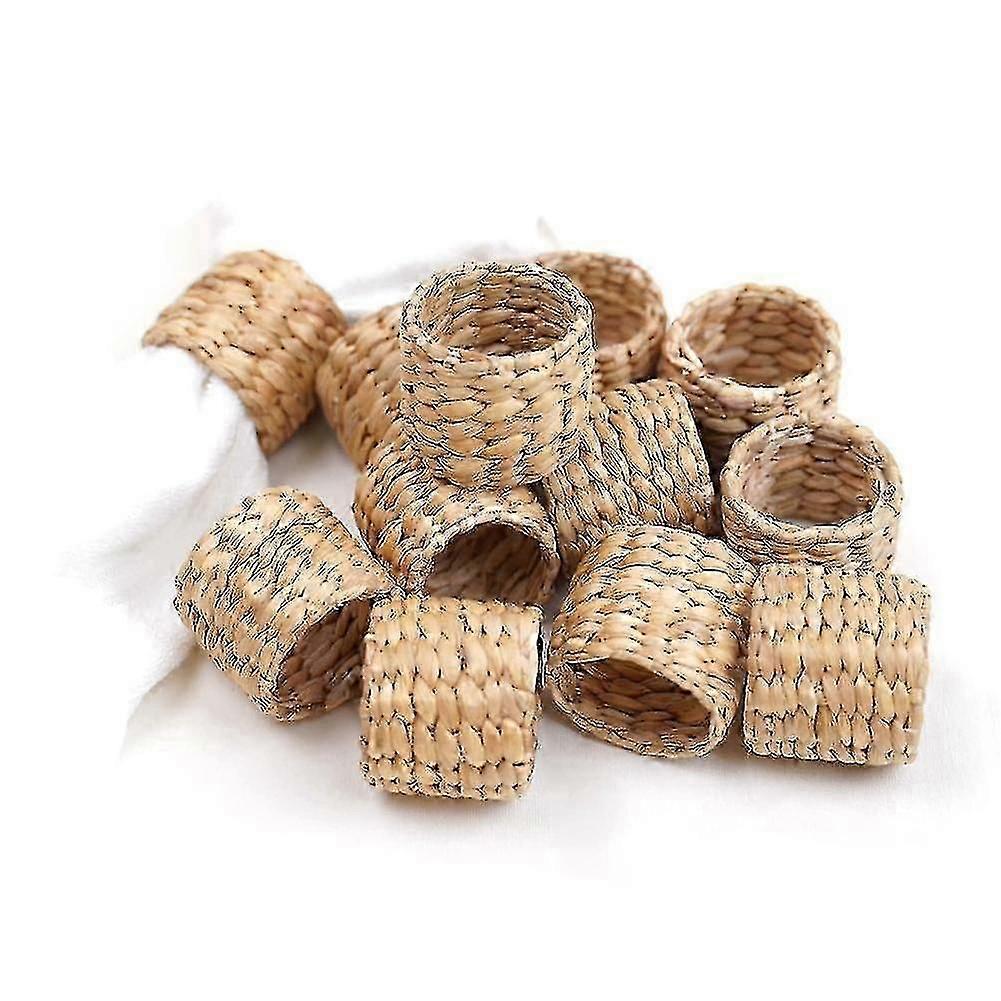 12pcs حلقات منديل، الماء صفير حامل منديل خواتم - ريفي منديل خواتم لحزب عيد ميلاد، دين