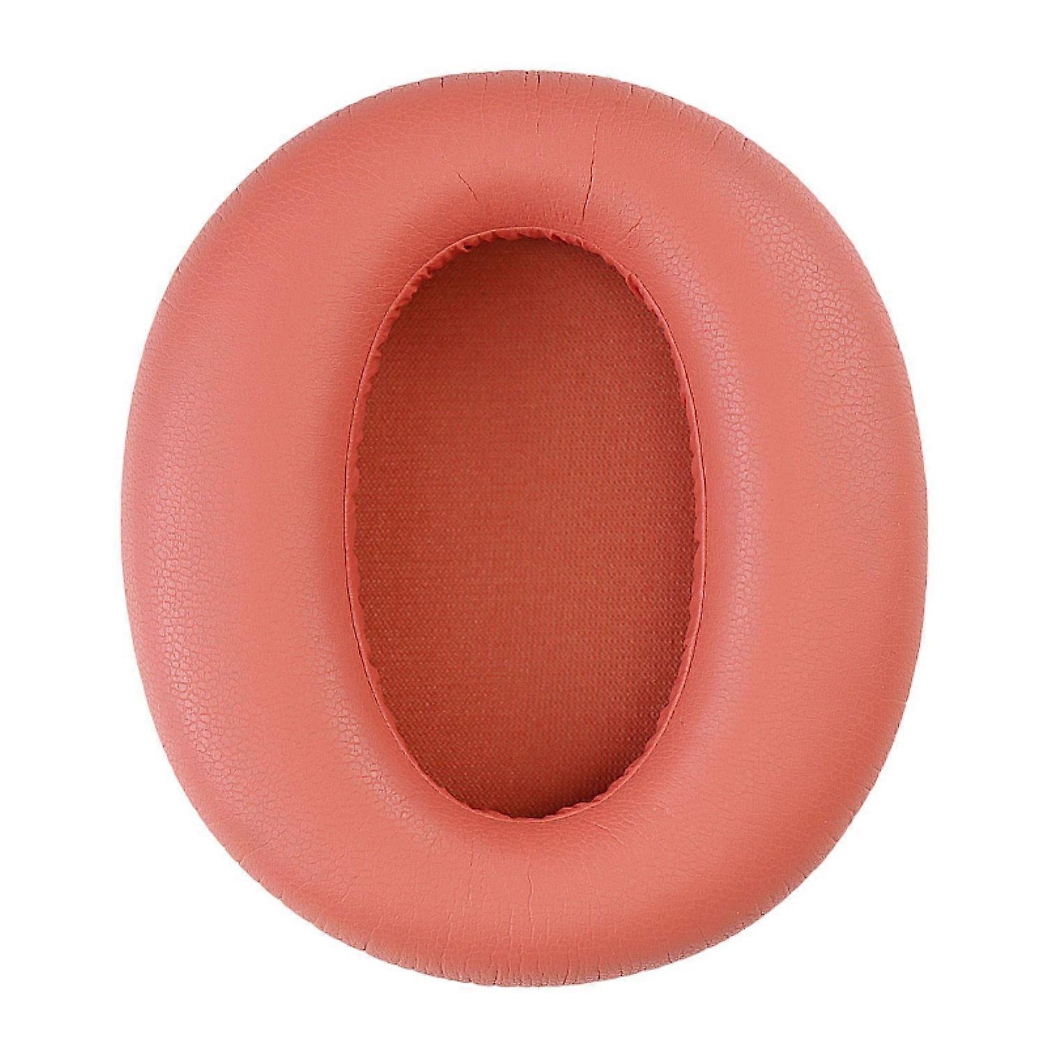 1 Pc Headphone Cover Dirt-resistant Soft Fast Rebound Faux Leather Ergonomics Headphone Cushion for