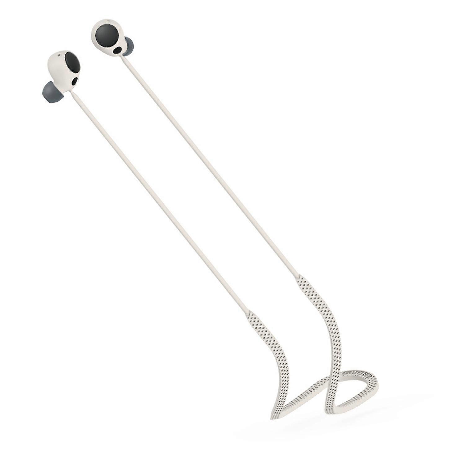 Anti-Lost Earbuds Strap Waterproof Silicone Neck String Secure Comfortable Headphone Wearing for
