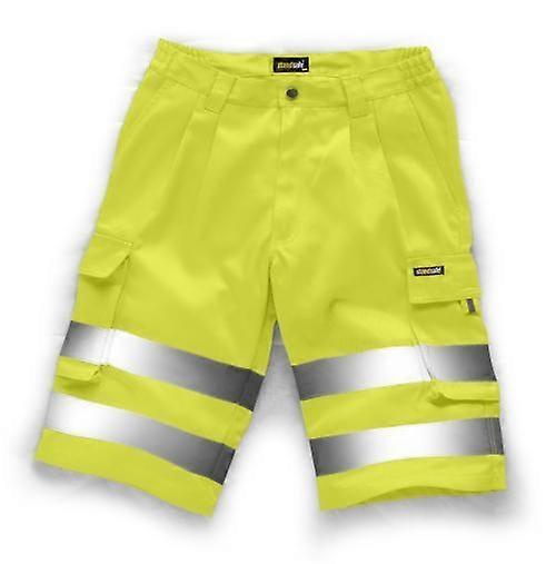 Standsafe Hv027 Hi Vis Polycotton Work Shorts