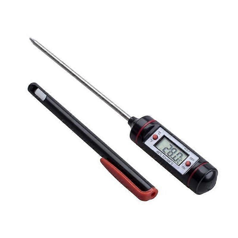 Digital LCD Display Food Thermometer with Long Tester