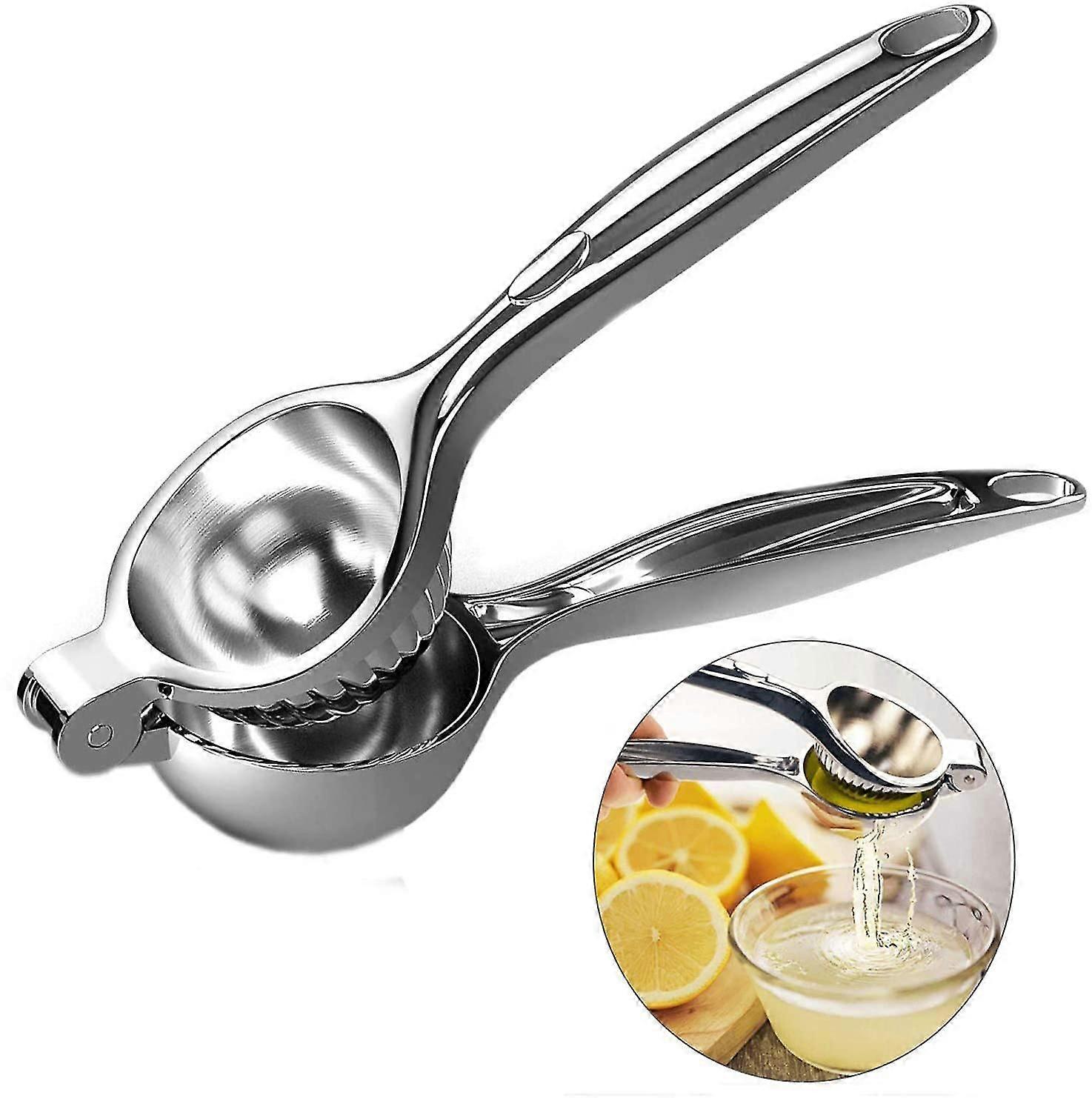 Aluminum Alloy Manual Lemon Citrus Juicer Clip$manual Lemon Juicer Handheld Hand-pressing Clip$manual Juicer Squeezer Lemon Clip