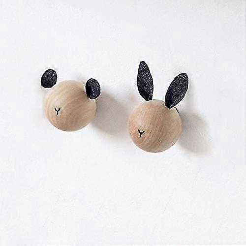 Wooden Wall Hooks For Kids | Modern Design Wall Coat Rack