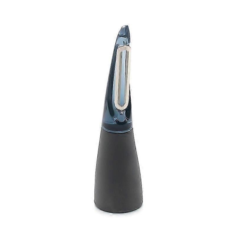Potato Peeler With Protective Cover - Double Pivoting Blades For Fine Peeling