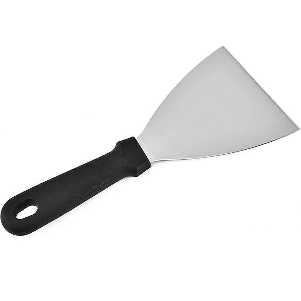 Home Short Handle Cooking Utensils Multifunctional Spatula Stainless Steel Kitchen Triangular Western Cuisine Cooking Tool
