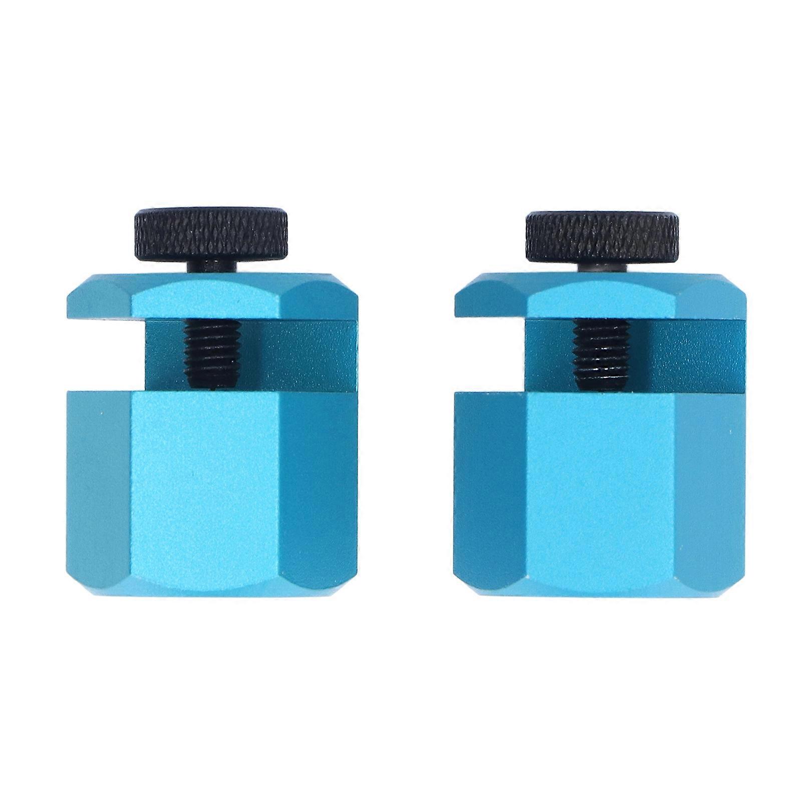 Aluminium Alloy Framing Square Attachment Jig Easy Grip Stair Gauge for Layout Blue