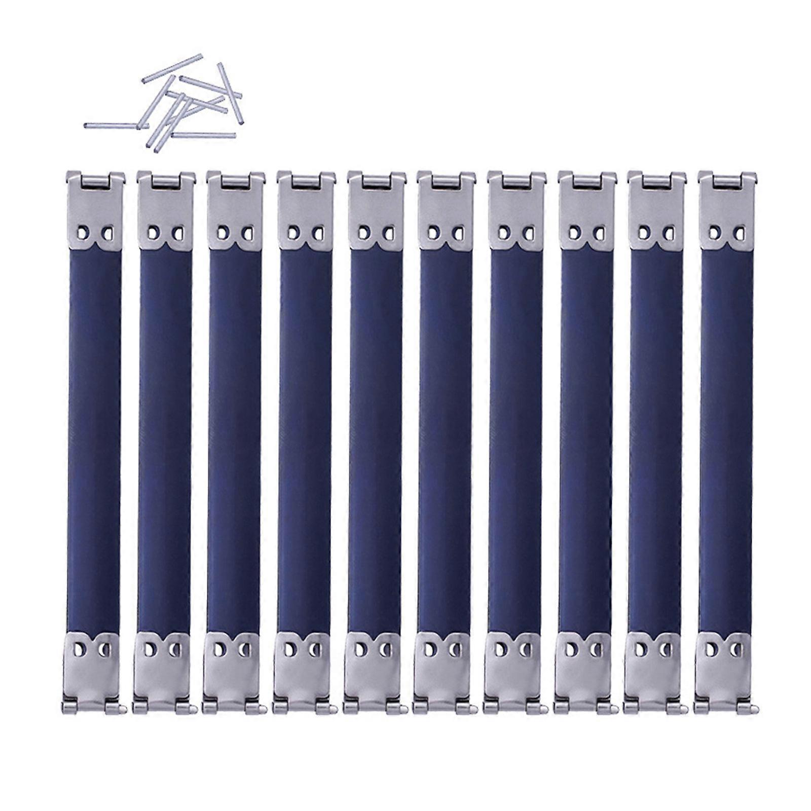 100pcs Shrapnel Purse Frame Metal Internal Curvy Frame Clasp Hooks for DIY Craft Purse Bag Wallet Sewing Making Accessory Multicolor