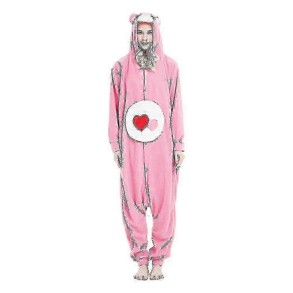 Yetişkin Ayı Onesie Pijama Cosplay Hayvan Ev Giyimi Pijama Tulum Kostüm Kadınlar Erkekler Için