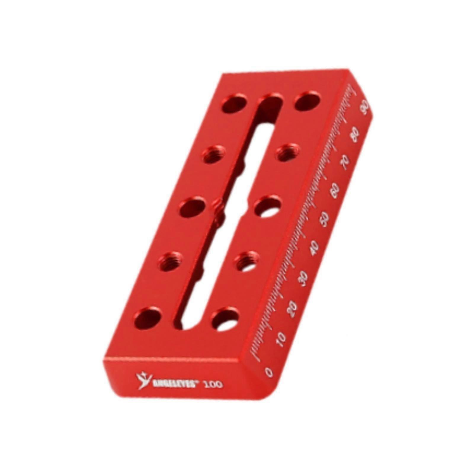 Telescope Dovetail Mounting Plate Easy Installation Replacement Professional 100mm Red