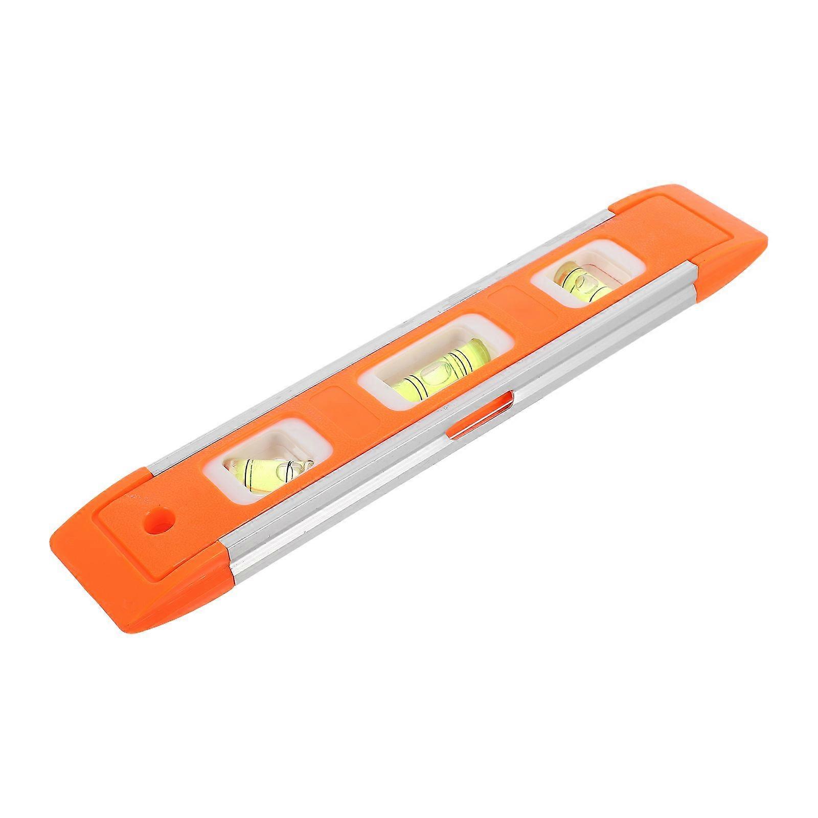 Mini Torpedos Level Aluminum Alloy Engineering Level Ruler Precision Bubble Level Multifunctional Measuring Tool For Construction And Renovation