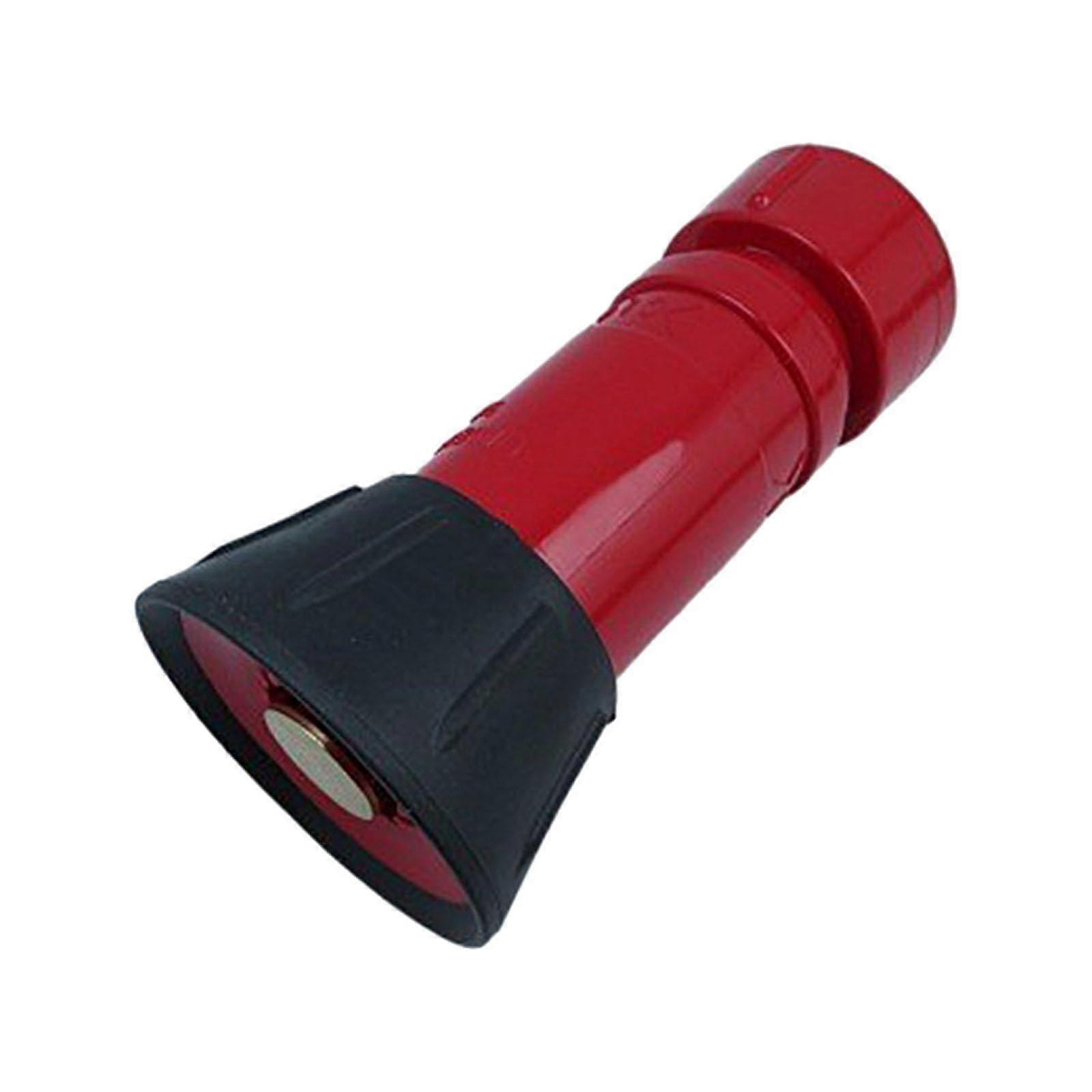 Fire Hose Nozzle Easy to Install Home Cleaning Accessory Efficient Versatile 1 inch