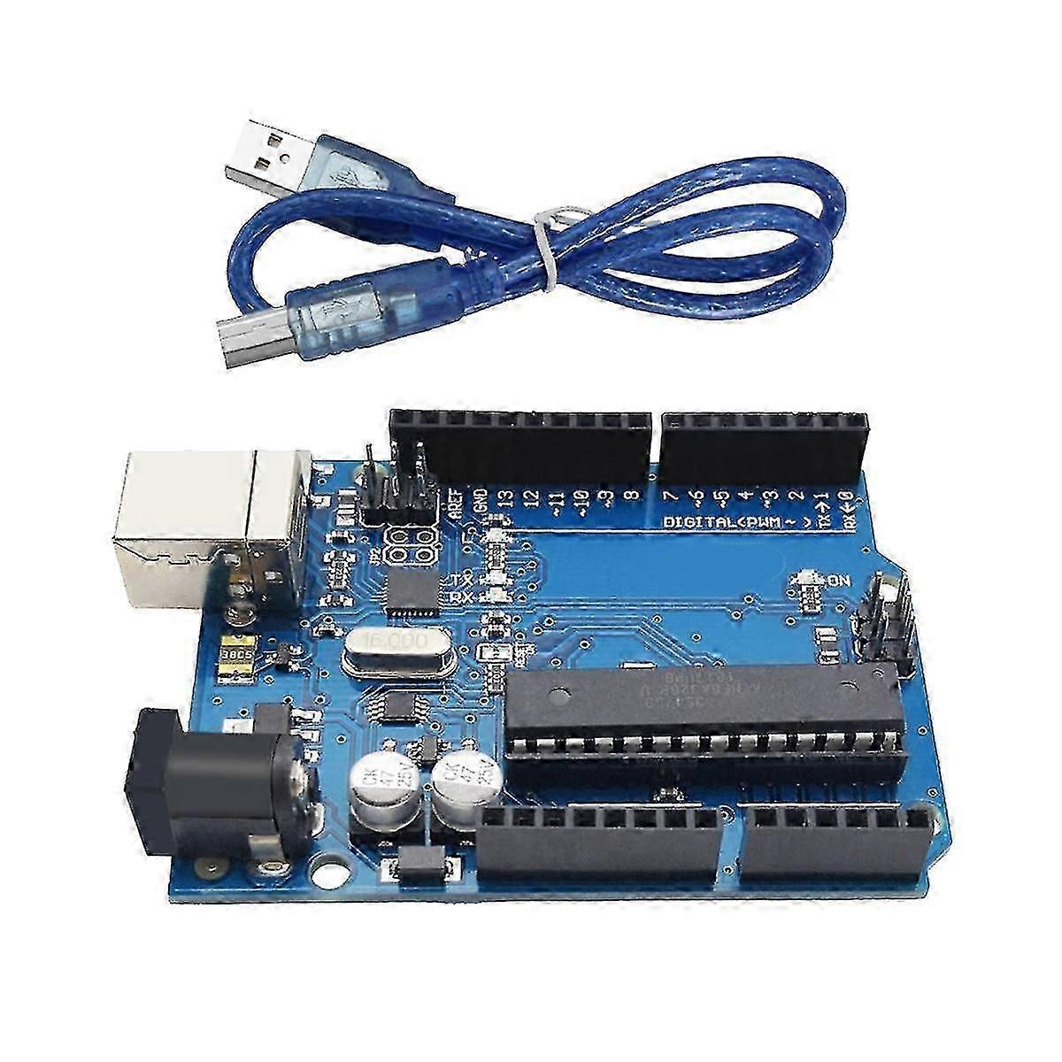 Für Unor3 Hauptsteuerplatine 328p Mikrocontroller-Modul Programmierplatine Entwicklungsplatine Elektronik A