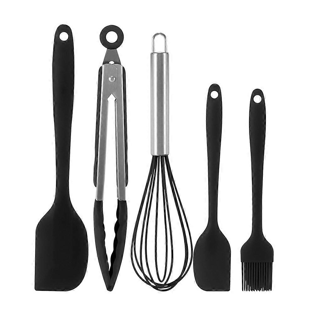 Silicone kitchen utensils, DIY cake baking tools, five-piece set