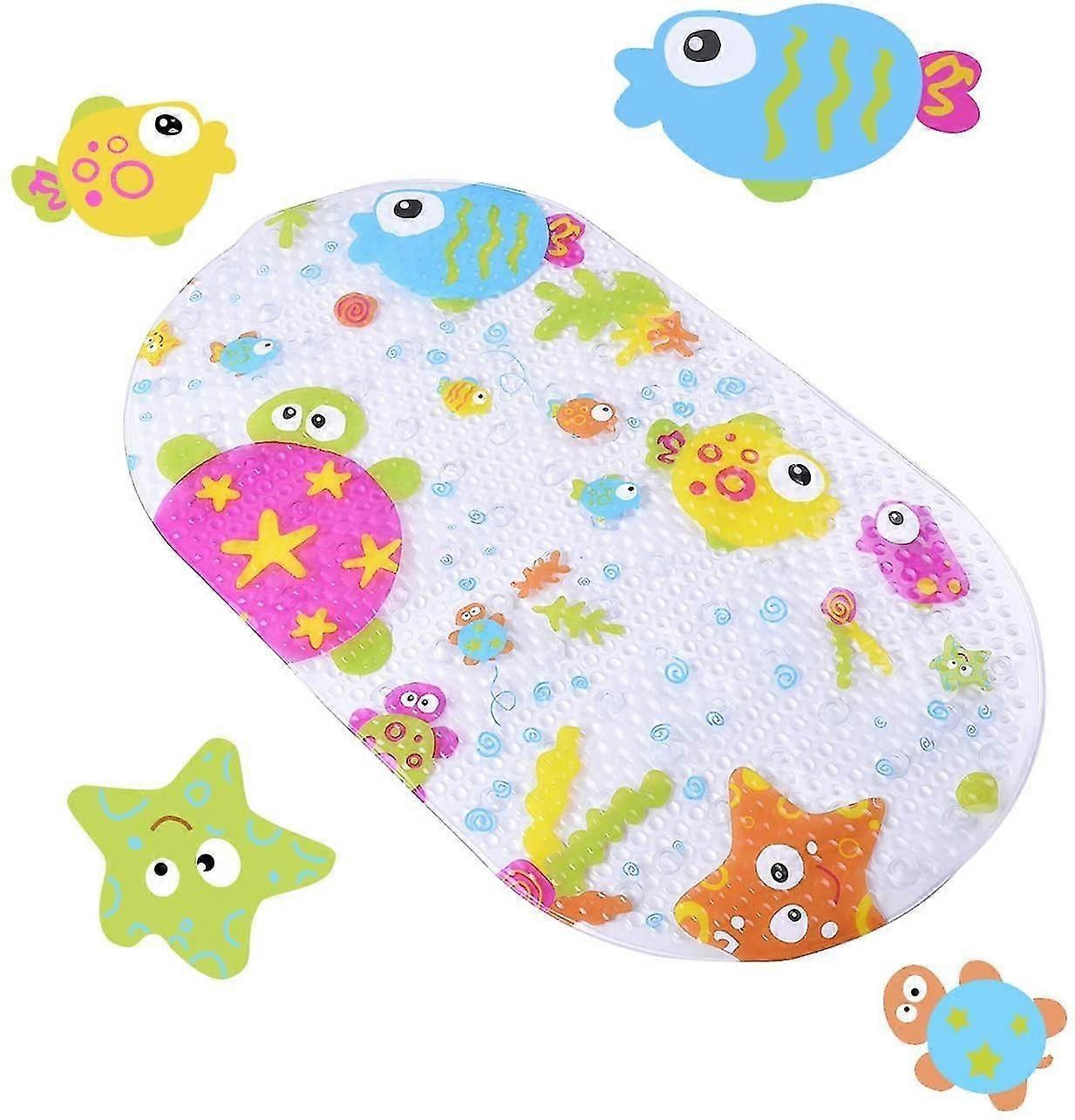 スリップ防止バスマット、カビ耐性シャワーマット、ベビーバスマット、キッズバスマット