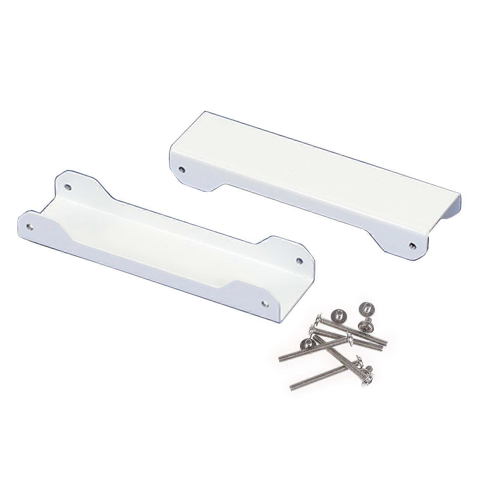 Sturdy 14cm Metal Fan Riser Adapter for PC Cases Optimize Cooling System for Smooth Operation  White